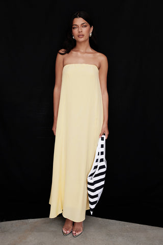 Kesia Maxikleid (Gelb)