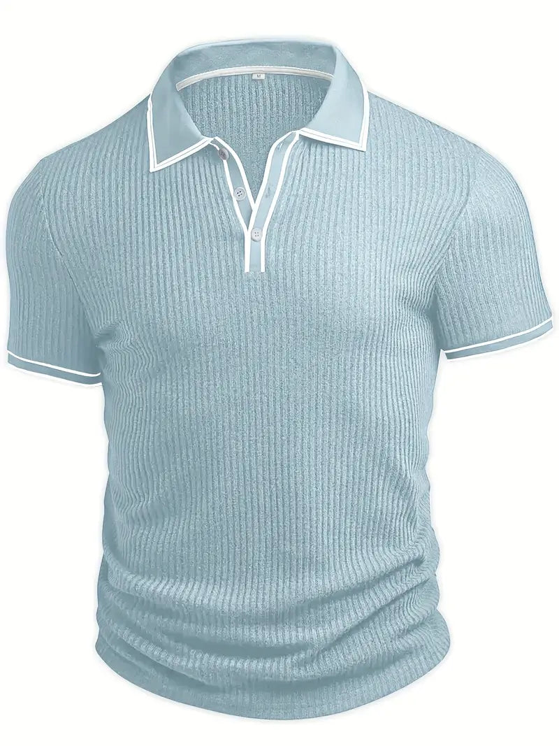 Donovan | Elegantes Polohemd Mit Kurzen Ärmeln