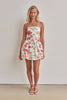 Chance | Erdbeer-Minikleid Creme