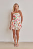 Chance | Erdbeer-Minikleid Creme