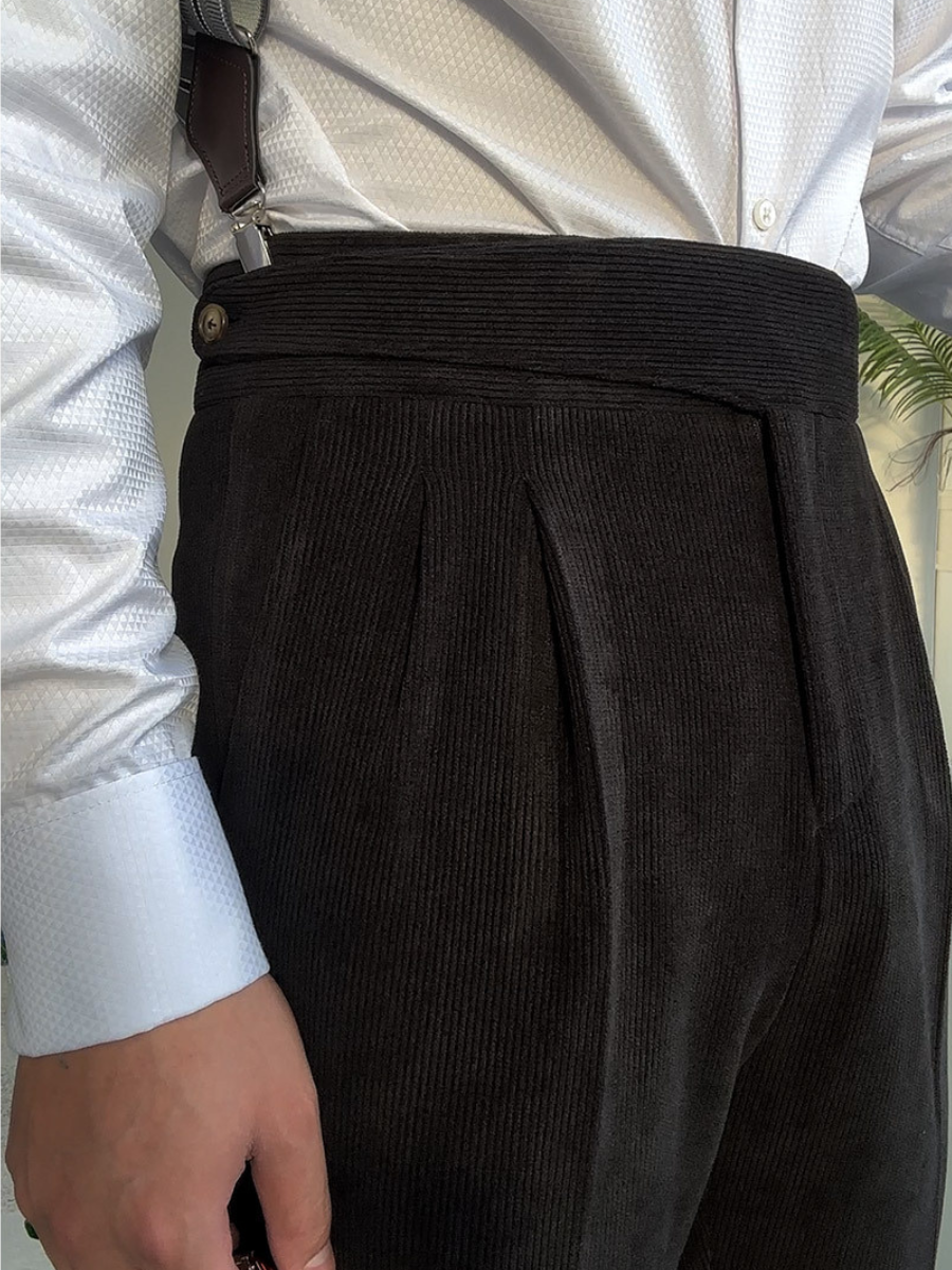 Mila016WR | Stylische Bürohose Damen - Elegante Naples Suit Hose für Female Fashion