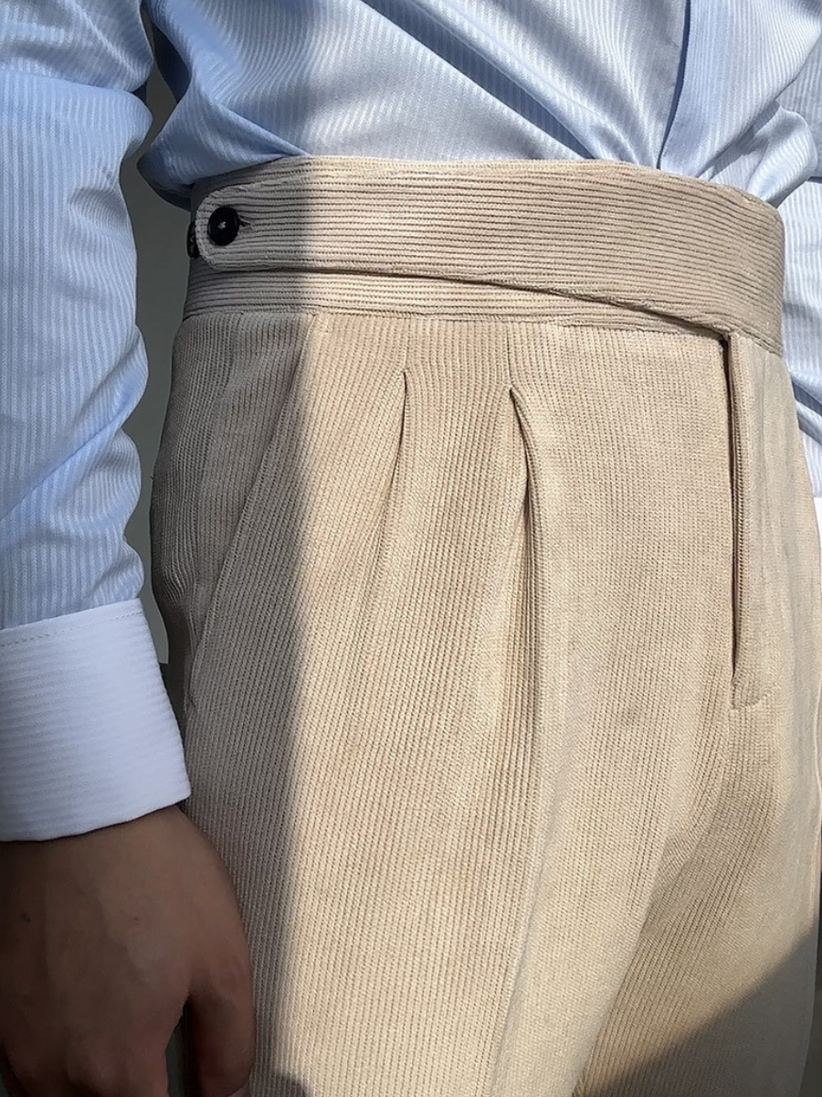 Mila016WR | Stylische Bürohose Damen - Elegante Naples Suit Hose für Female Fashion