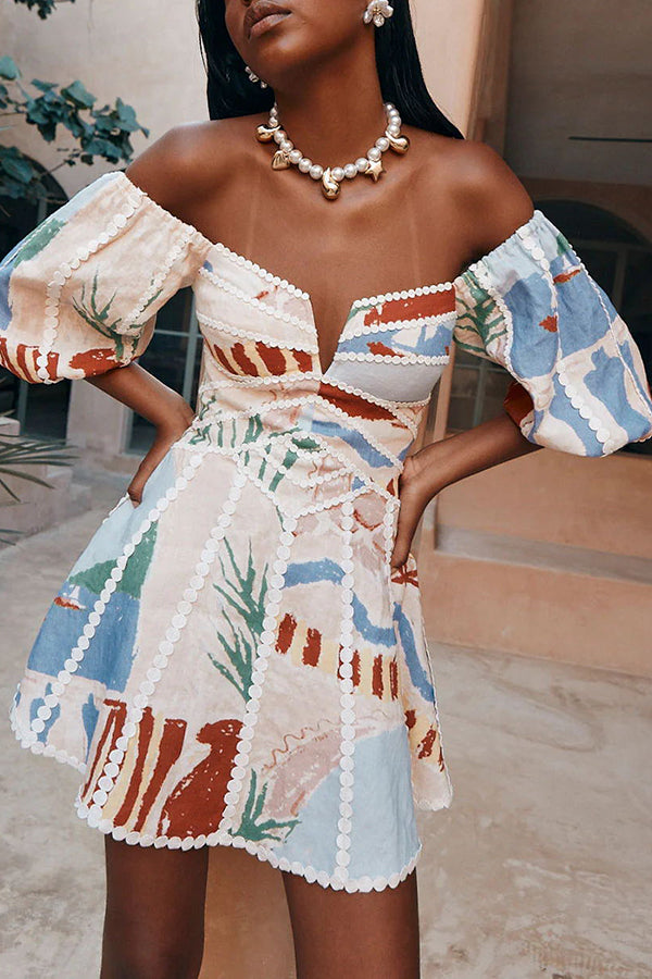 Chiara | Off-Shoulder Minikleid