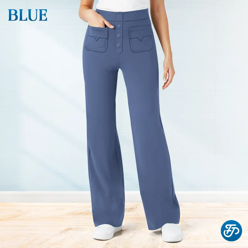 Aurura | Bequeme Stretchhose mit hoher Taille für Damen