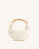 Orla Weave Handtasche - Weiß