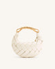 Orla Weave Handtasche - Weiß