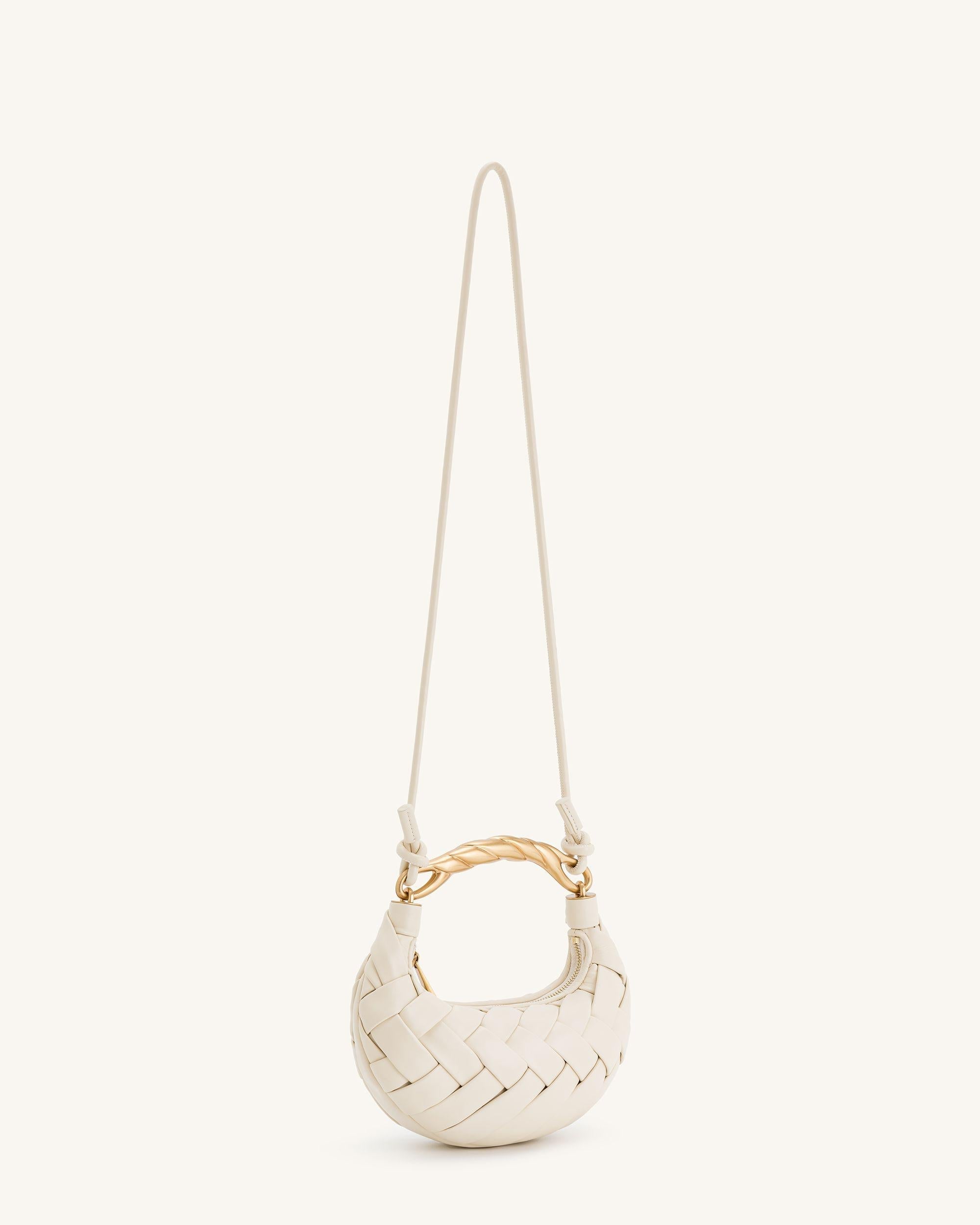 Orla Weave Handtasche - Weiß