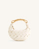 Orla Weave Handtasche - Weiß