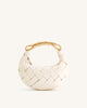Orla Weave Handtasche - Weiß