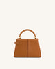 Elise Top Handle Tasche - Braun
