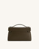 Thea Top Handle Bag - Dunkel-Olive