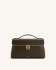 Thea Top Handle Bag - Dunkel-Olive