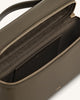 Thea Top Handle Bag - Dunkel-Olive