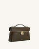 Thea Top Handle Bag - Dunkel-Olive
