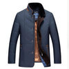 Alden | Winter jacket vest with stand-up collar