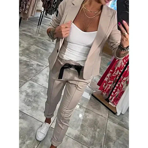 Ayana | Damen Freizeitanzug Jacke und Hose (2-teiliges Set)