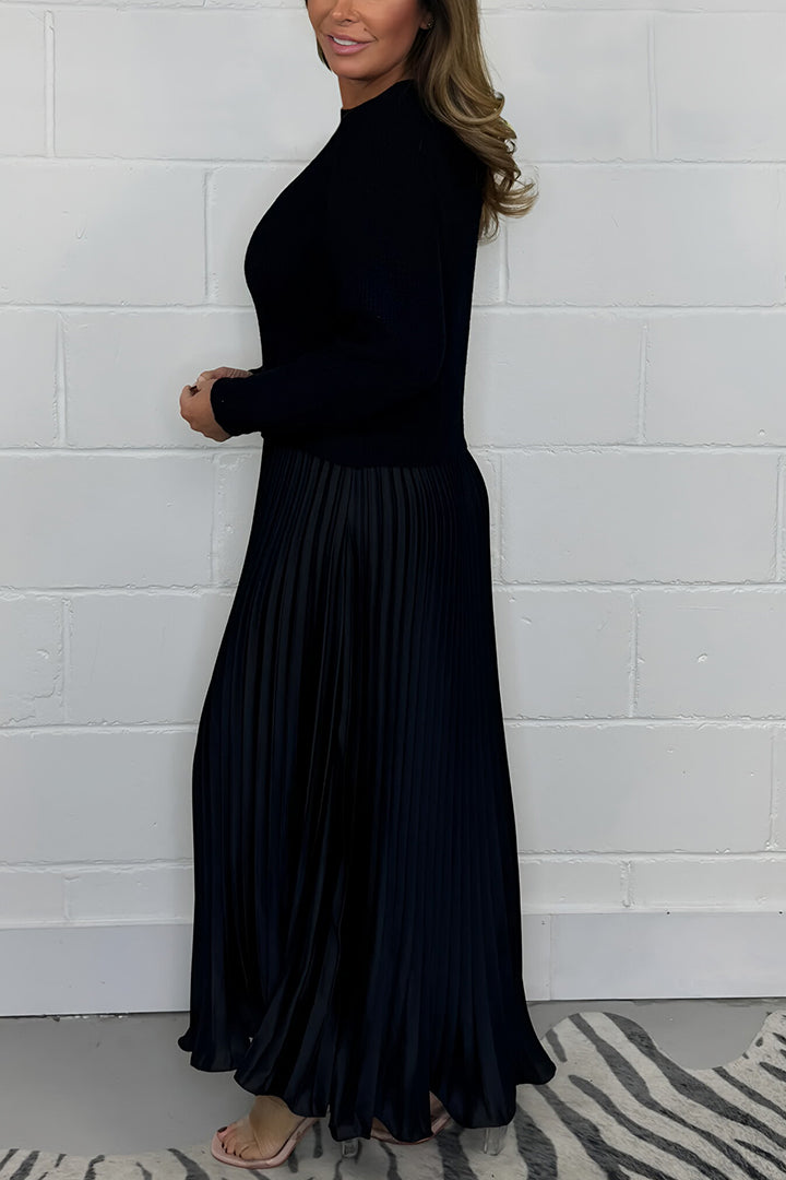 Sophia | Elegantes Kleid mit Plisseerock