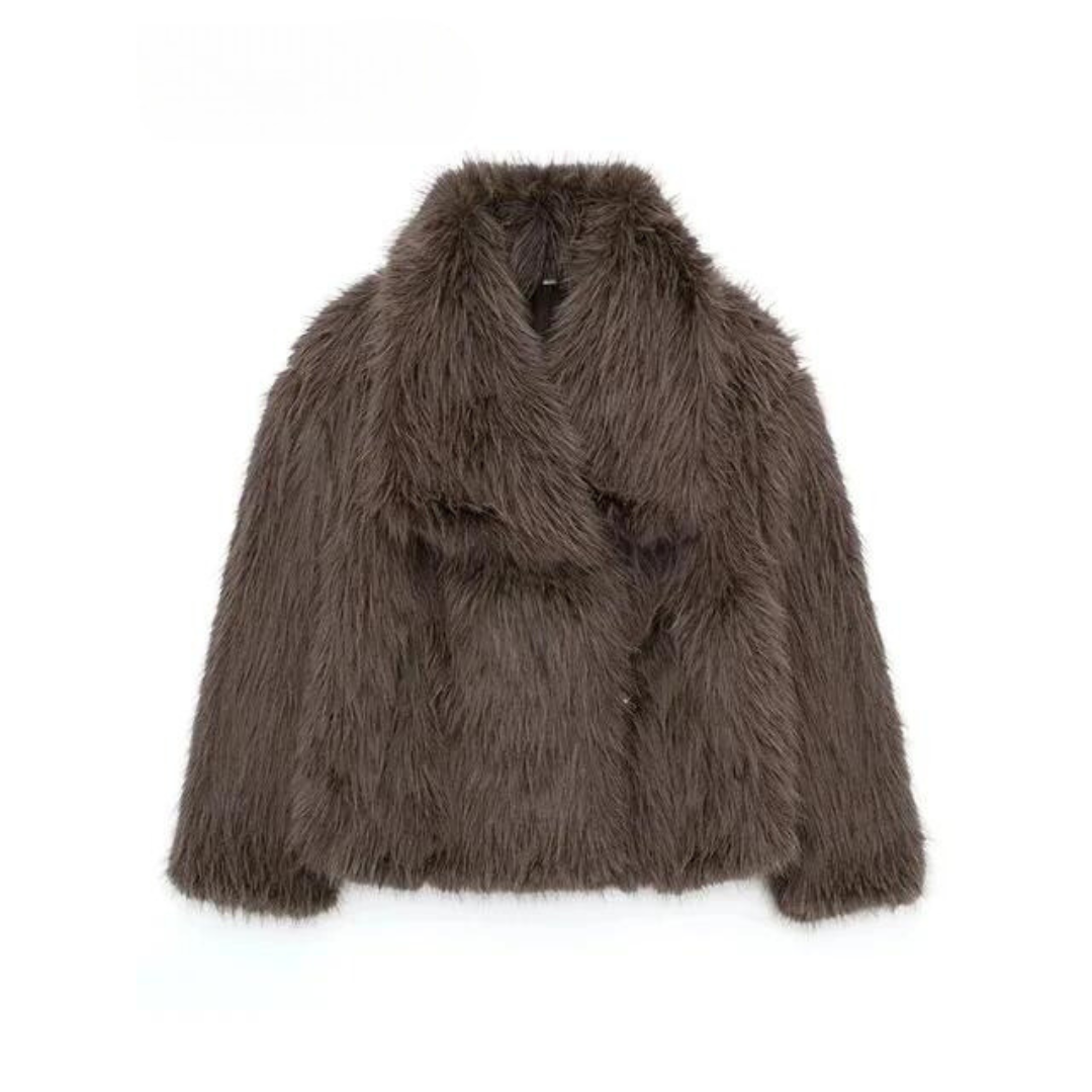 Ferryhill | Faux Fur Coat – Timeless, Elegant, Winter Layering