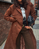 Zaria | Banbury Wildleder Trenchcoat