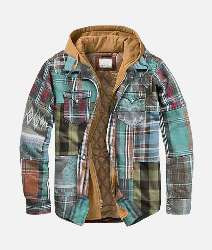 Roland | Patchwork-Karo-Jacke