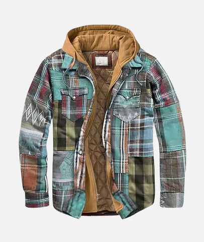 Roland | Patchwork-Karo-Jacke