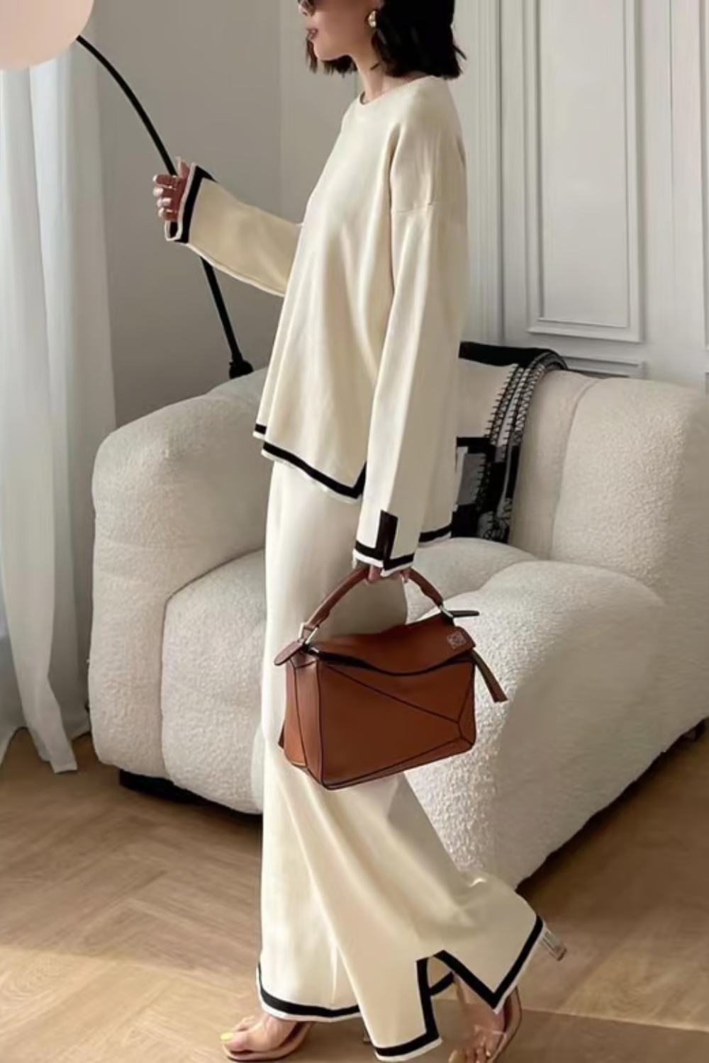 Sienna | Klassisches Strick-Lounge-Set