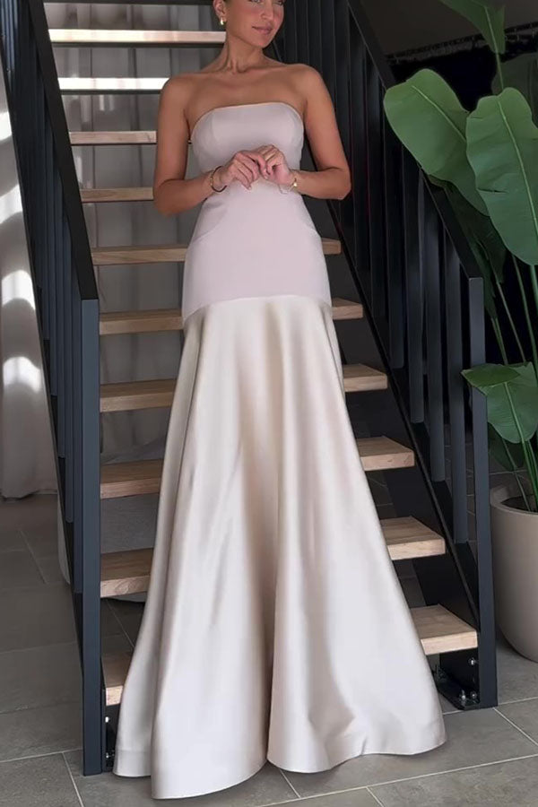 Sophia | Elegantes Satin-Abendkleid