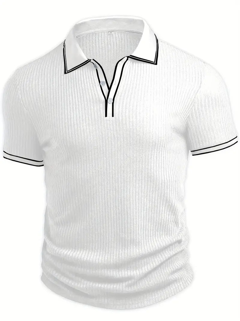 Donovan | Elegantes Polohemd Mit Kurzen Ärmeln