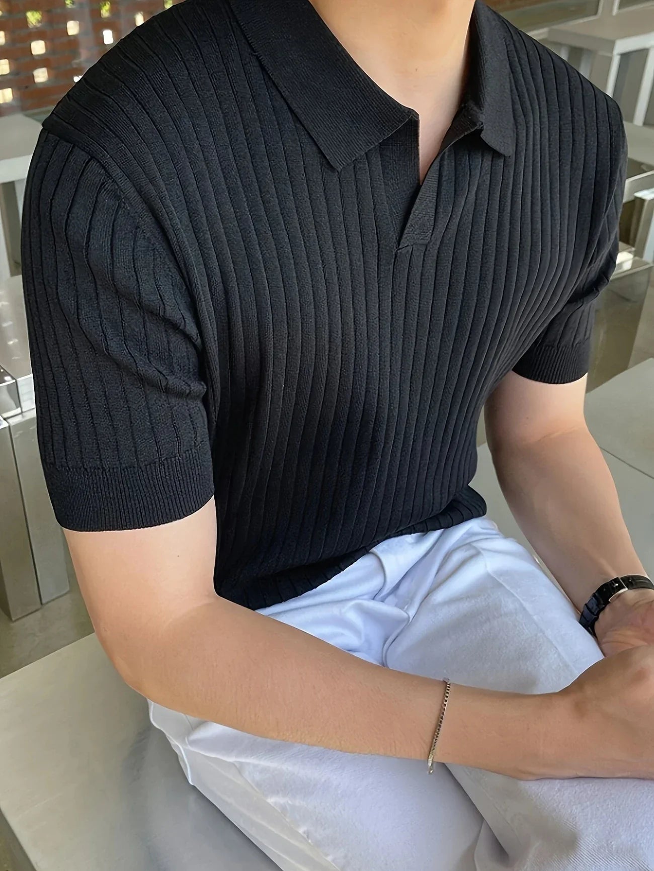 Kennedi | Casual Polo-Shirt mit Kurzärmeln