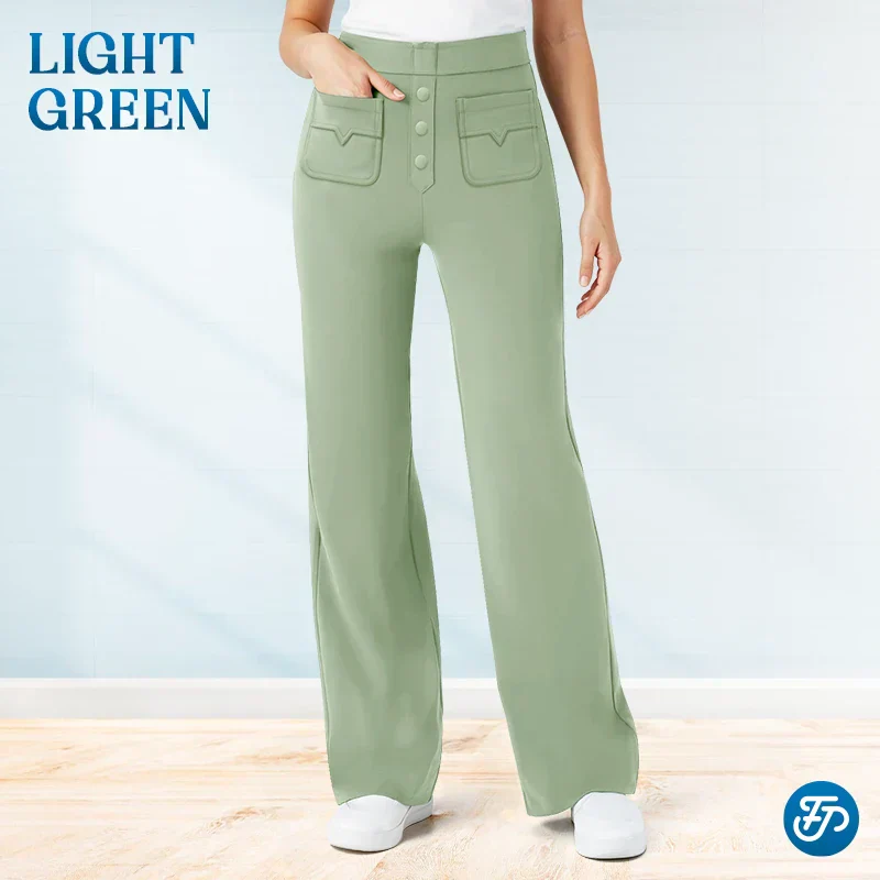 Aurura | Bequeme Stretchhose mit hoher Taille für Damen
