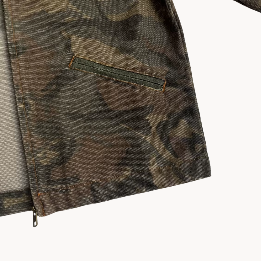 Jesiah | Camo-Reißverschluss-Arbeitsjacke