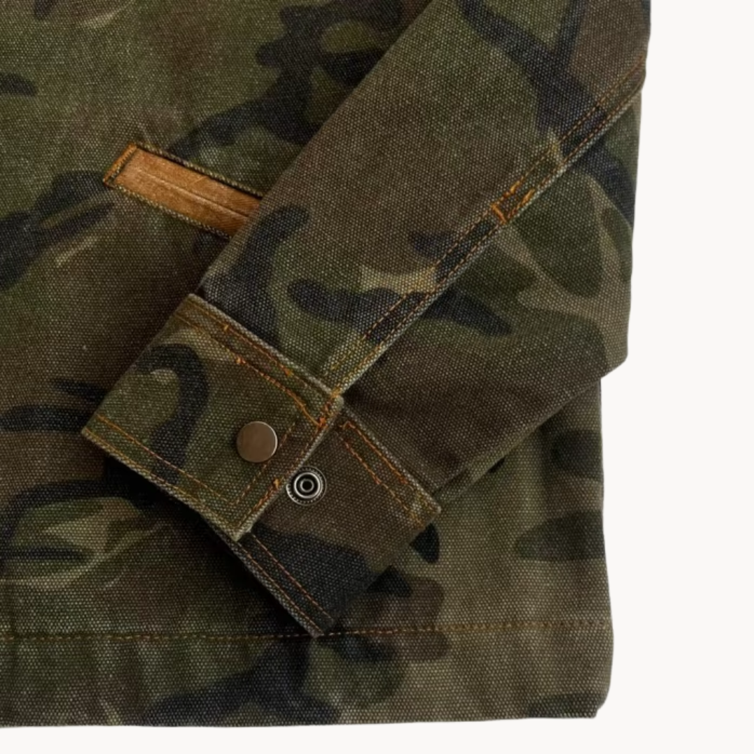 Jesiah | Camo-Reißverschluss-Arbeitsjacke