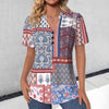 Milo | Vintage Ethnoprint-Bluse