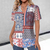 Milo | Vintage Ethnoprint-Bluse