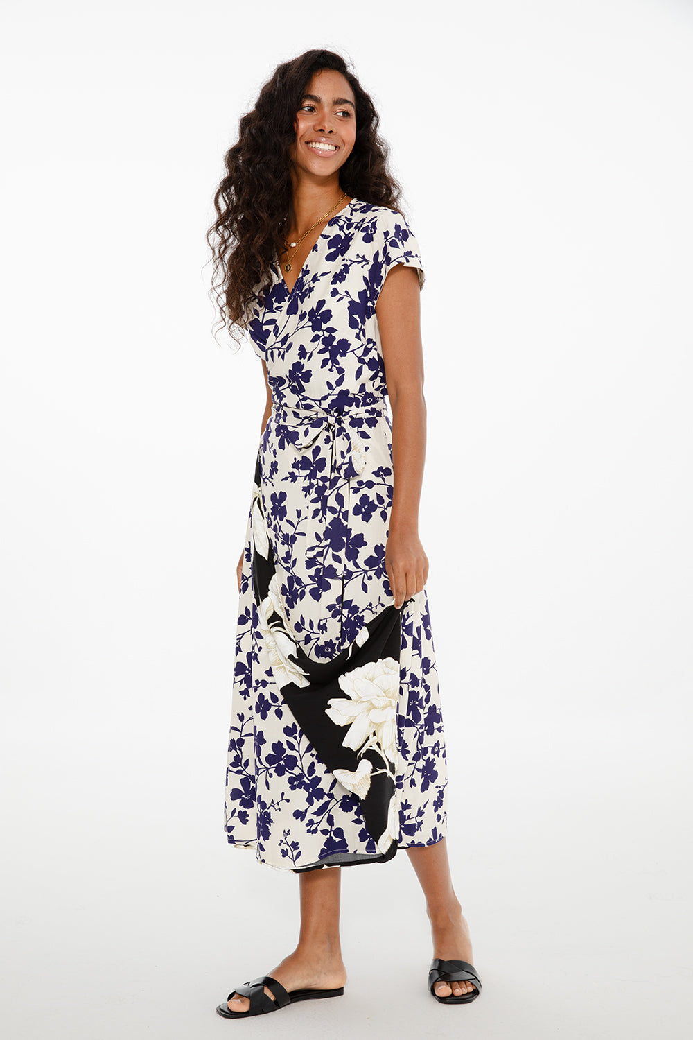 Terry | Zweifarbiges Chamäleon-Kleid Harper