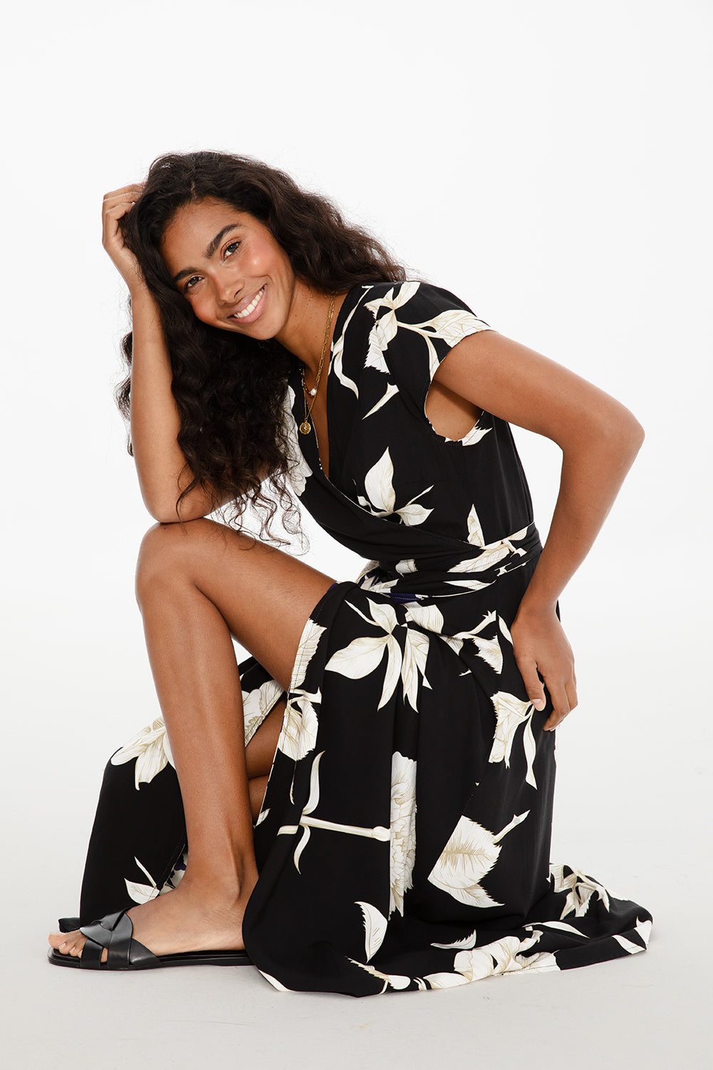 Terry | Zweifarbiges Chamäleon-Kleid Harper