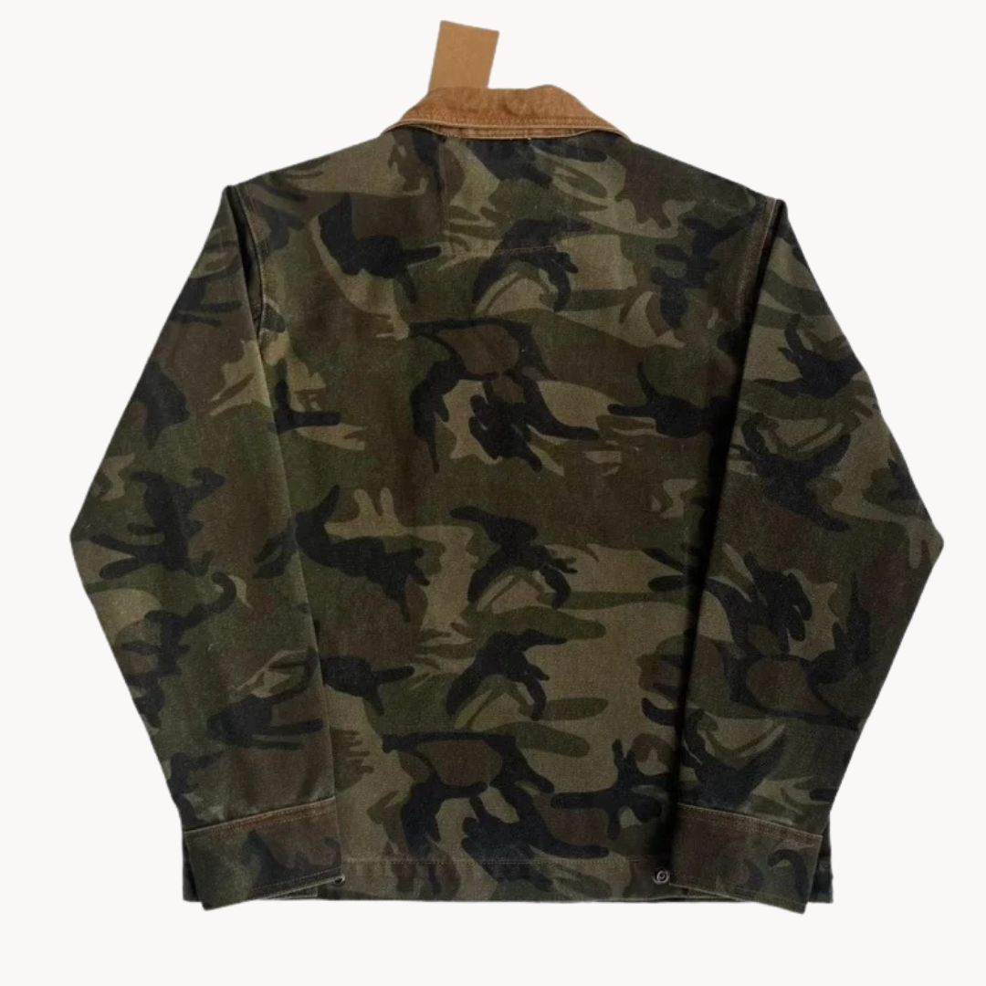 Jesiah | Camo-Reißverschluss-Arbeitsjacke