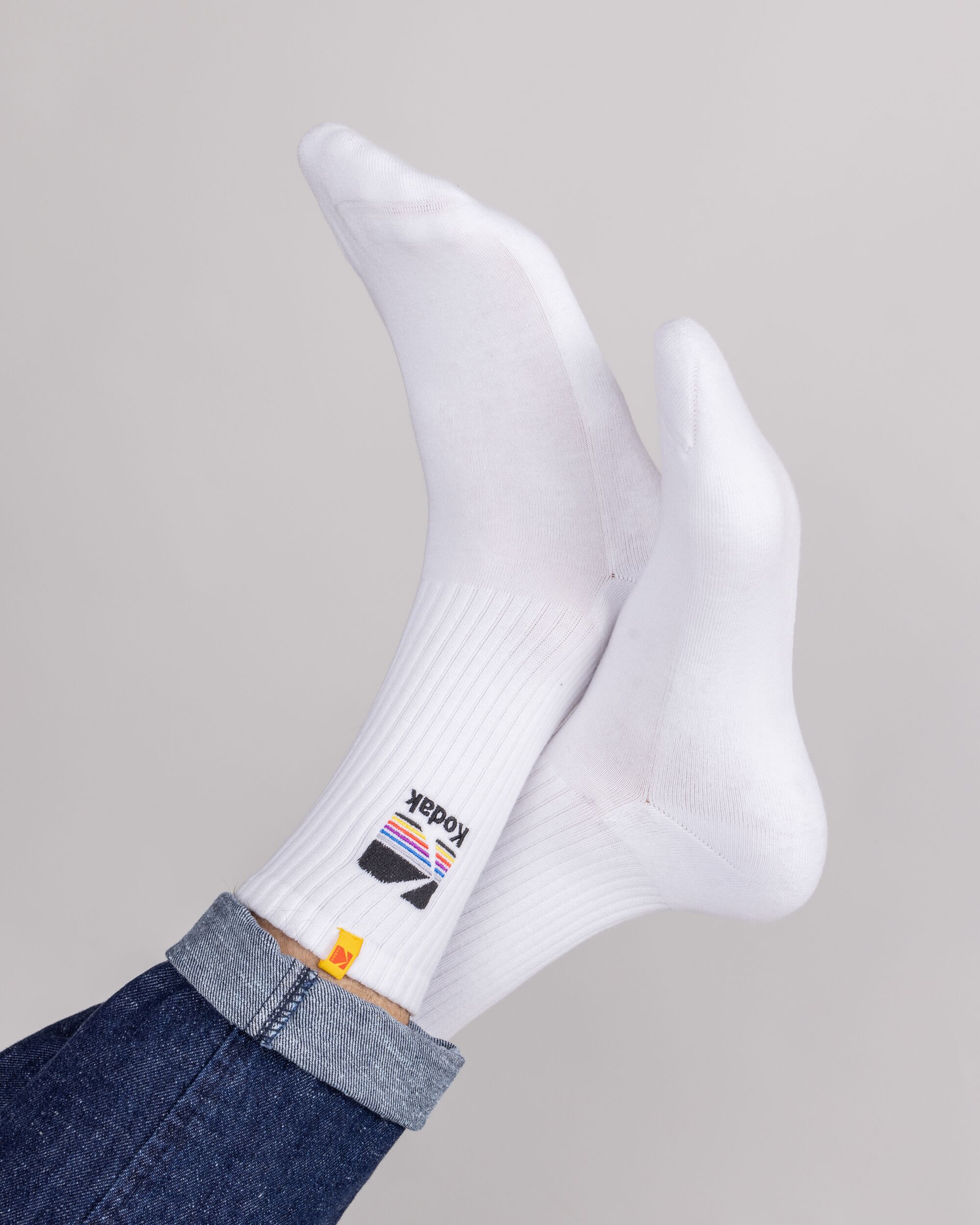 Amari | Kodak Socken Weiß