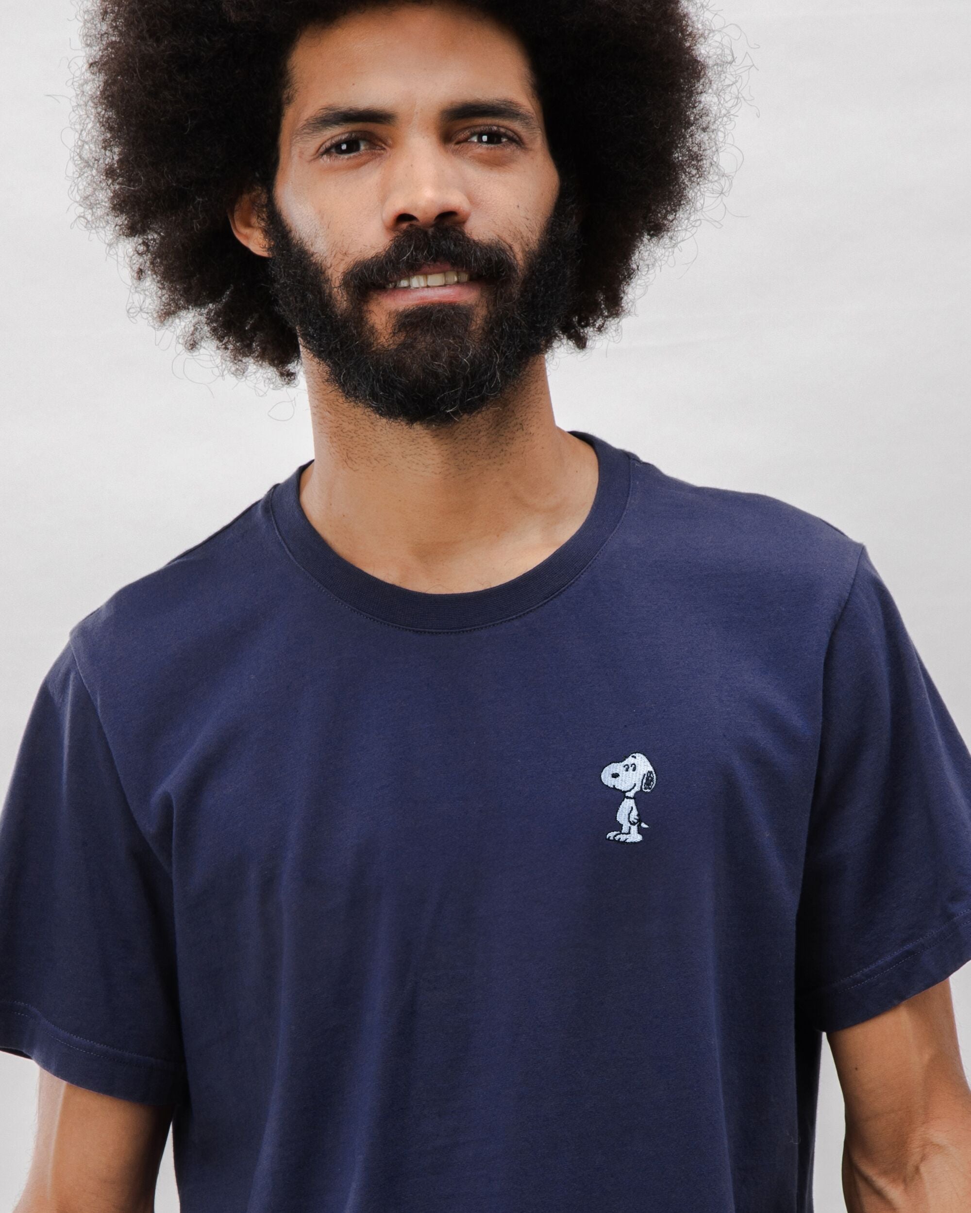 Sherman | Harmonie Erdnüsse Snoopy T-Shirt Marine