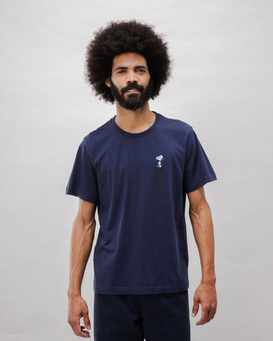 Sherman | Harmonie Erdnüsse Snoopy T-Shirt Marine