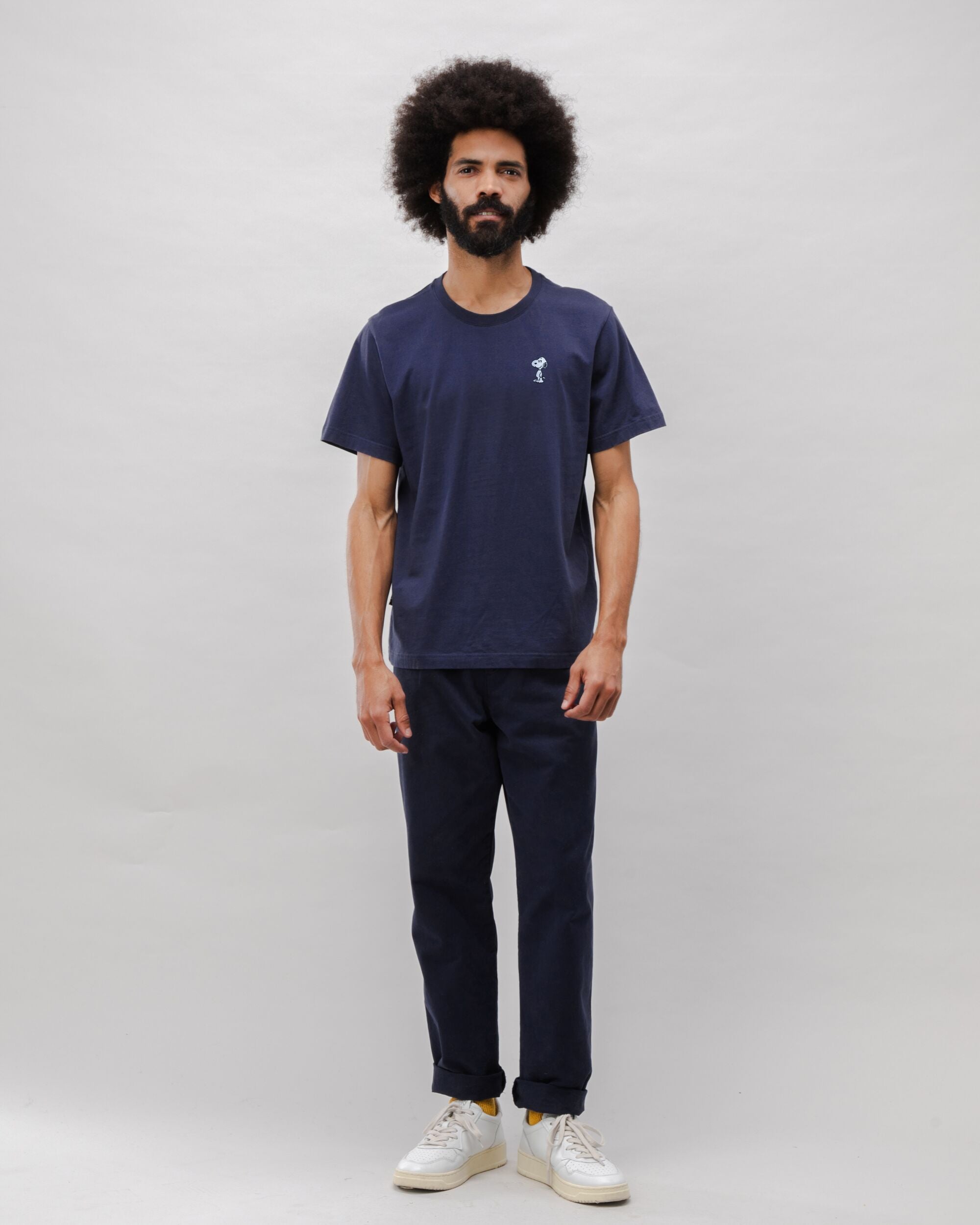 Sherman | Harmonie Erdnüsse Snoopy T-Shirt Marine