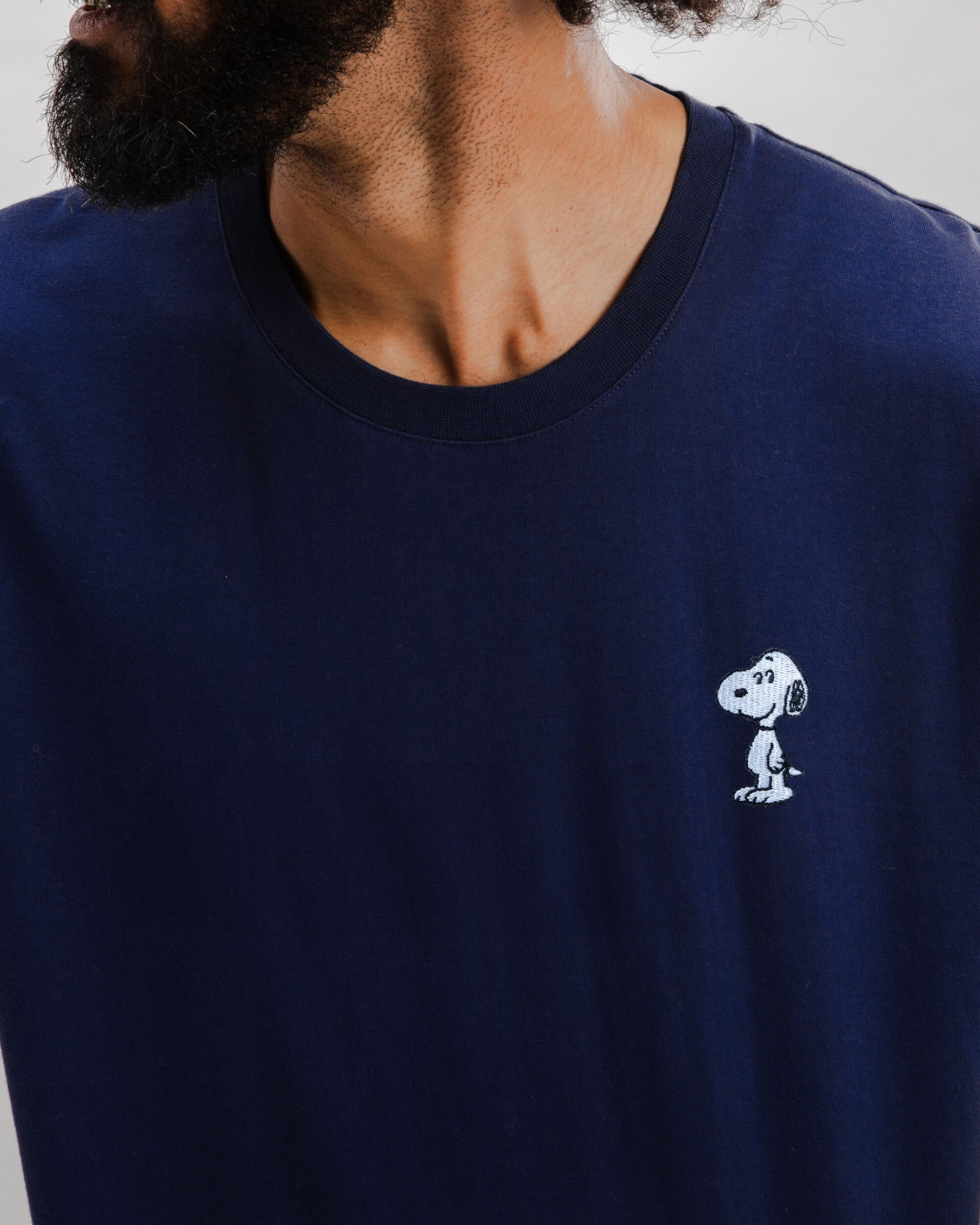 Sherman | Harmonie Erdnüsse Snoopy T-Shirt Marine