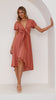 Marina | Sunny Daze Kleid - Gebackene Rose