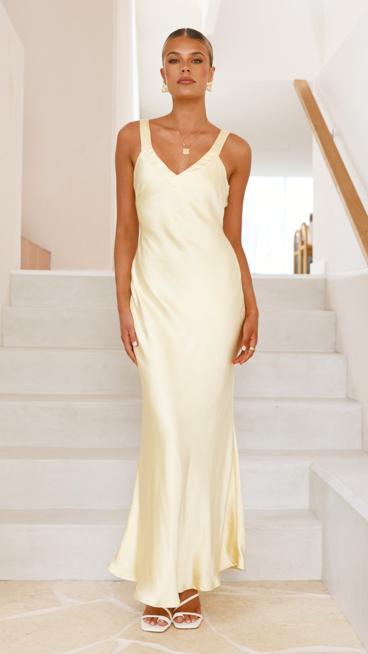 Zari | Andie Maxikleid - Gelb