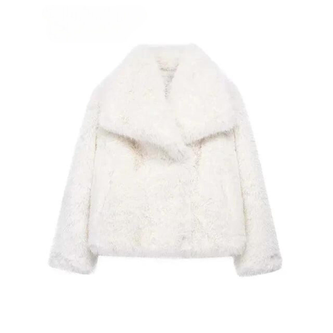 Ferryhill | Faux Fur Coat – Timeless, Elegant, Winter Layering