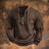 Jacob | Anton Strickpullover mit Reißverschlussdetail
