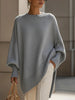 Ashlynn | Übergroßer Poncho-Pullover