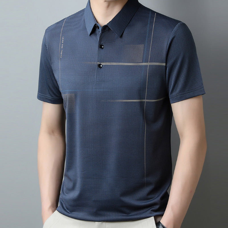 Alfonso | Männer lockeres kühles atmungsaktives T-Shirt