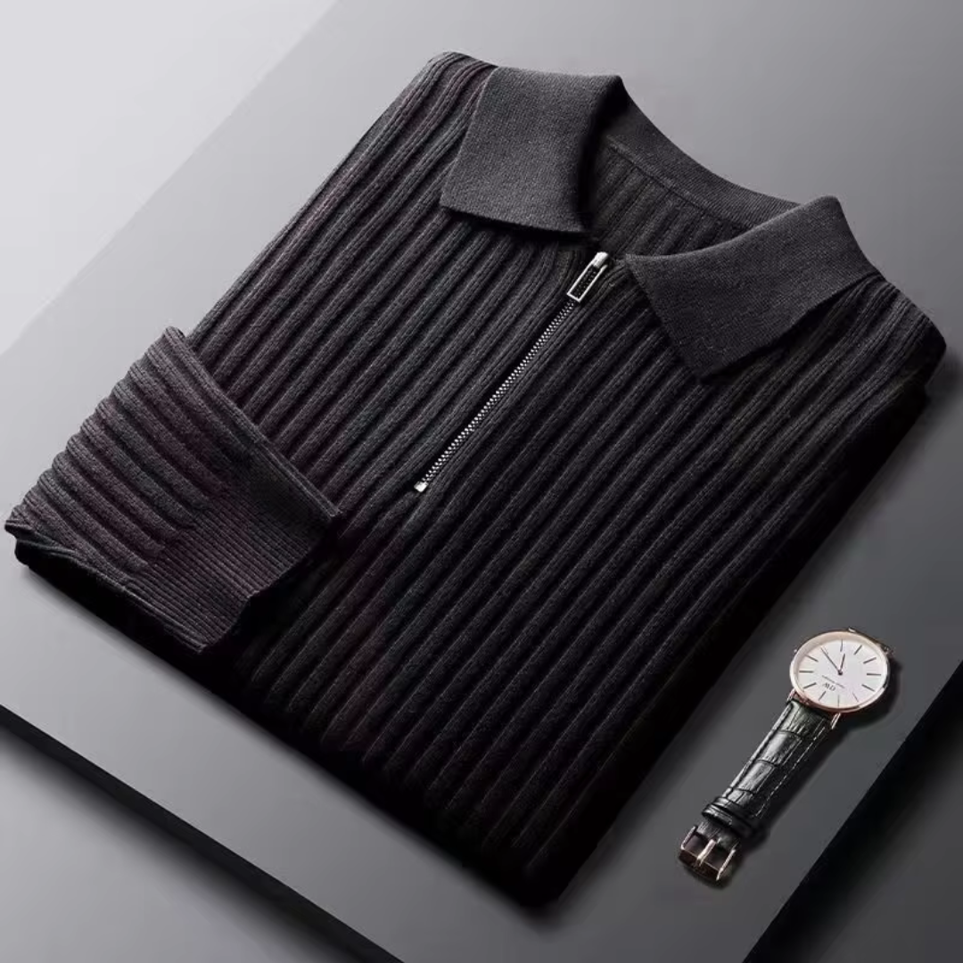 Silas | Eamon Viertelzip Pullover