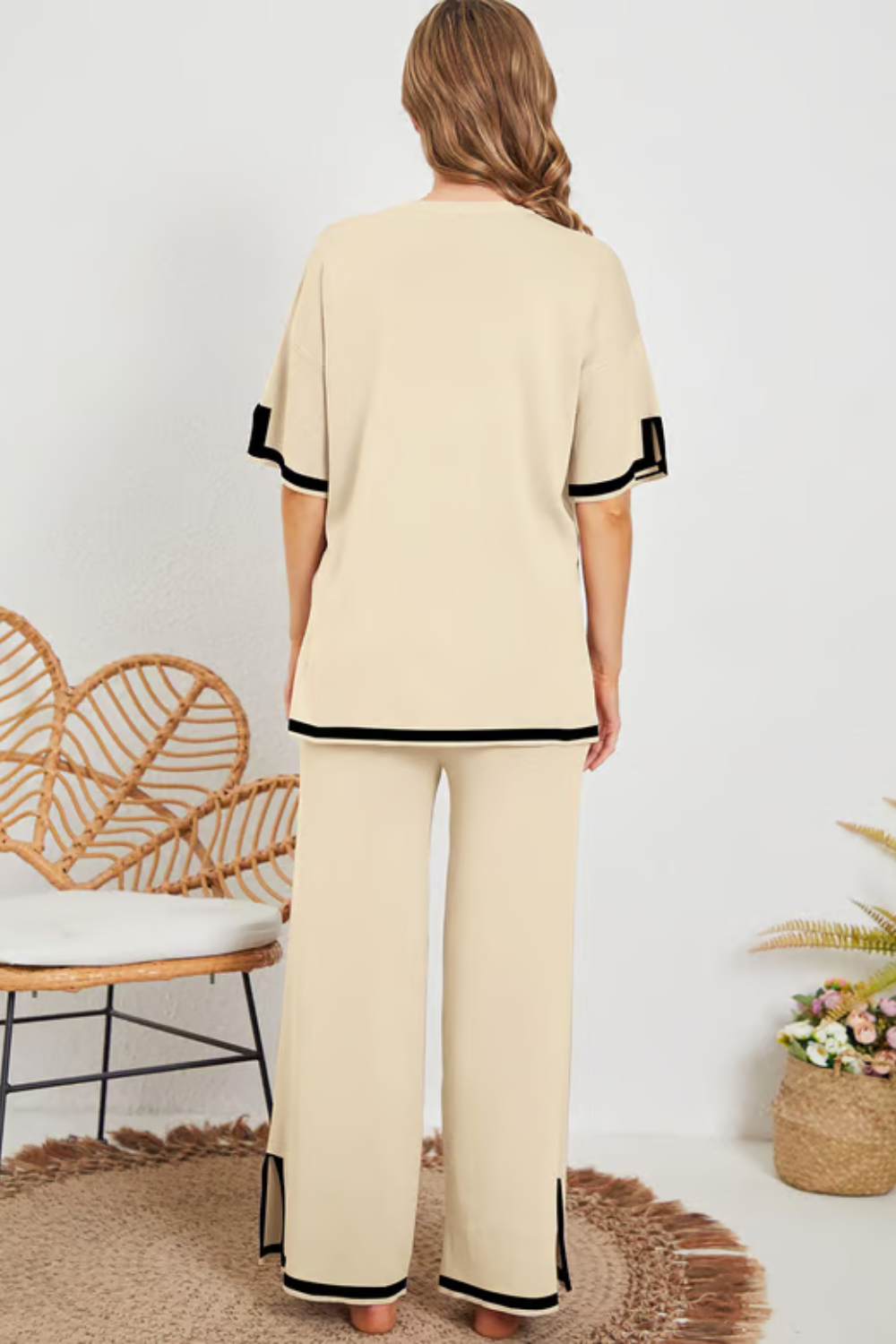 Sienna | Klassisches Strick-Lounge-Set